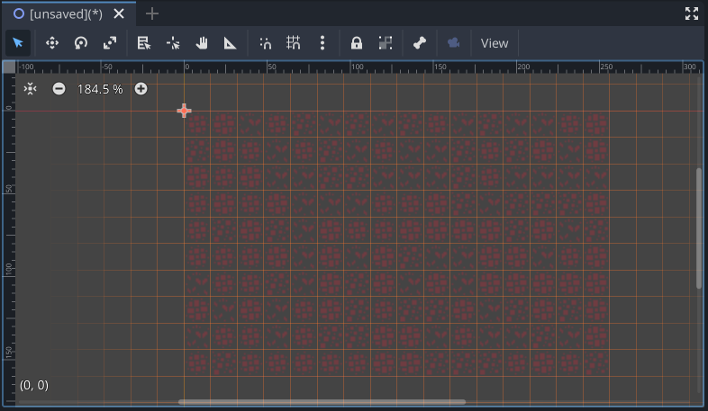 Completed ground tilemap